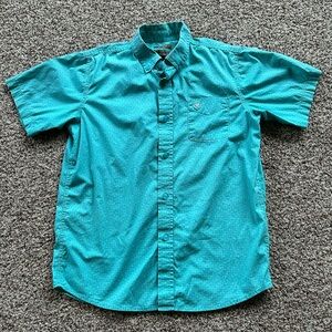 Ariat Kids Turquoise Button Down Shirt